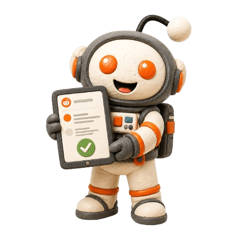 Reddit GEO Service answer engine mascot